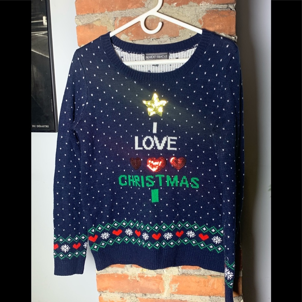 Ugly Christmas Sweater - I Love Christmas